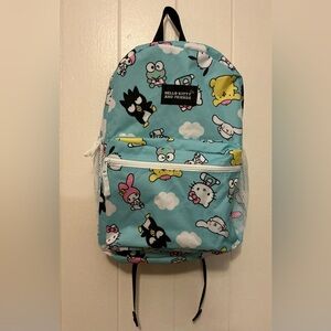Rare HTF NWT Nylon Sanrio Hello Kitty and Friends School Large Backpack